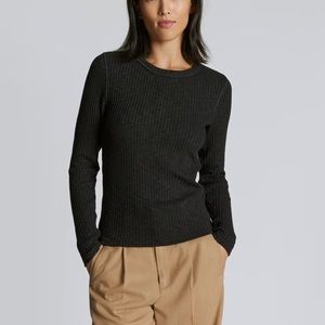 Everlane The Rib-Knit Crew